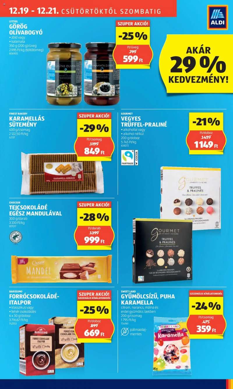 Aldi Nyitási ajánlatok / Budapest 3 oldal