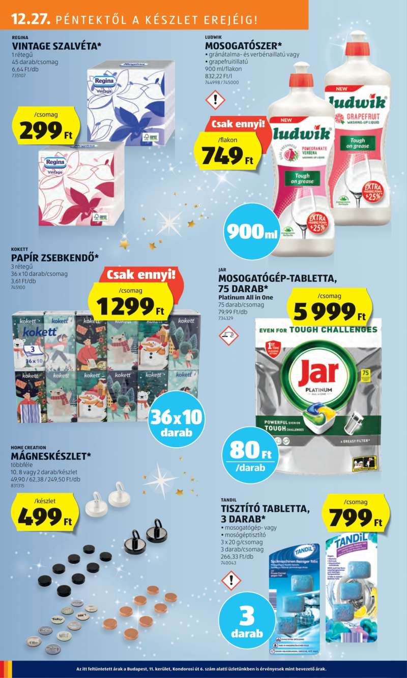 Aldi Akciós Újság 18 oldal