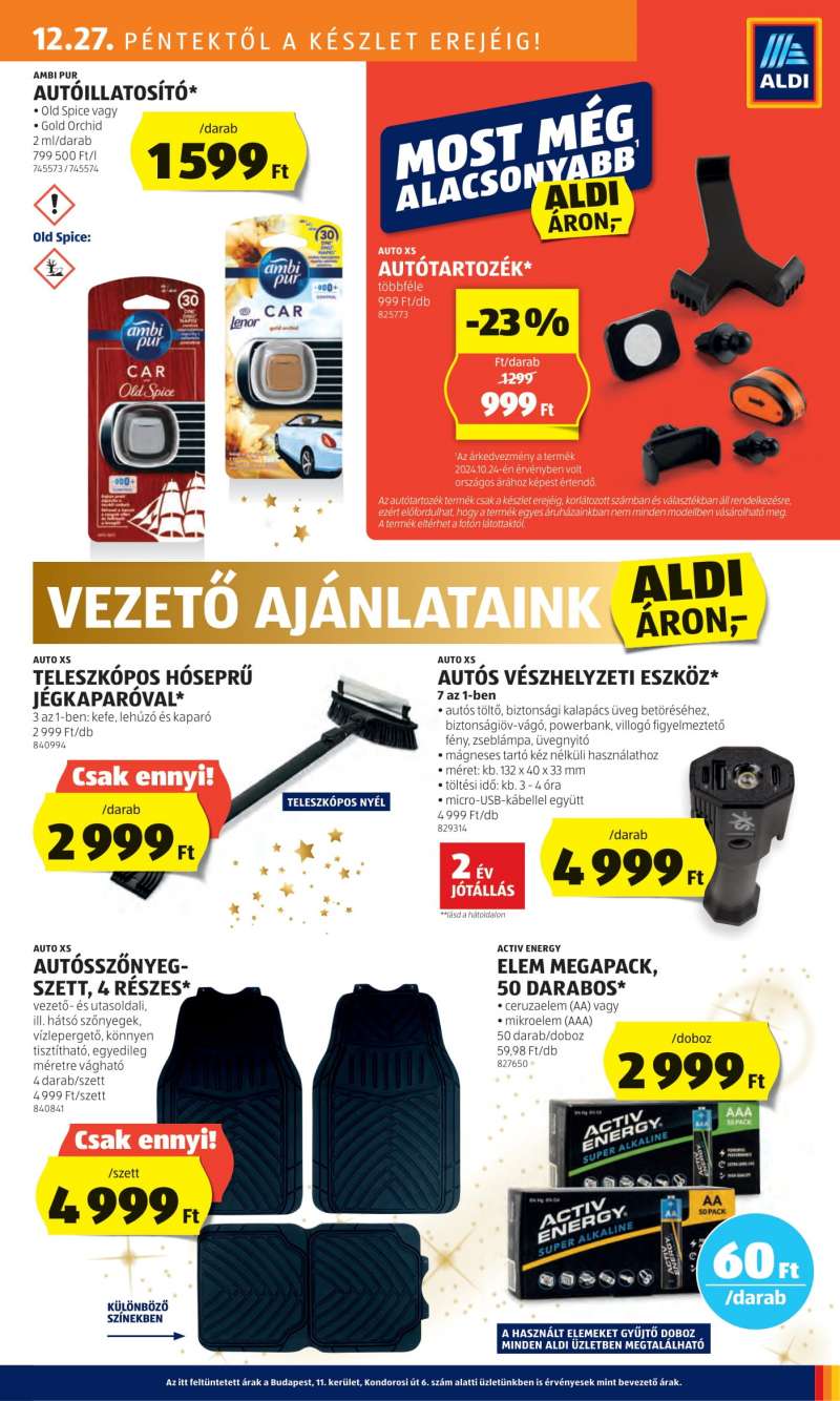 Aldi Akciós Újság 19 oldal