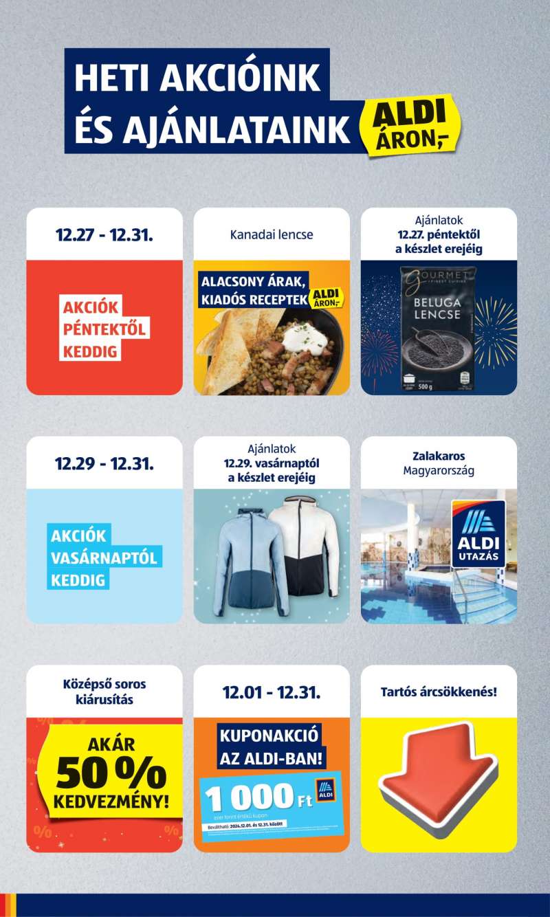 Aldi Akciós Újság 2 oldal