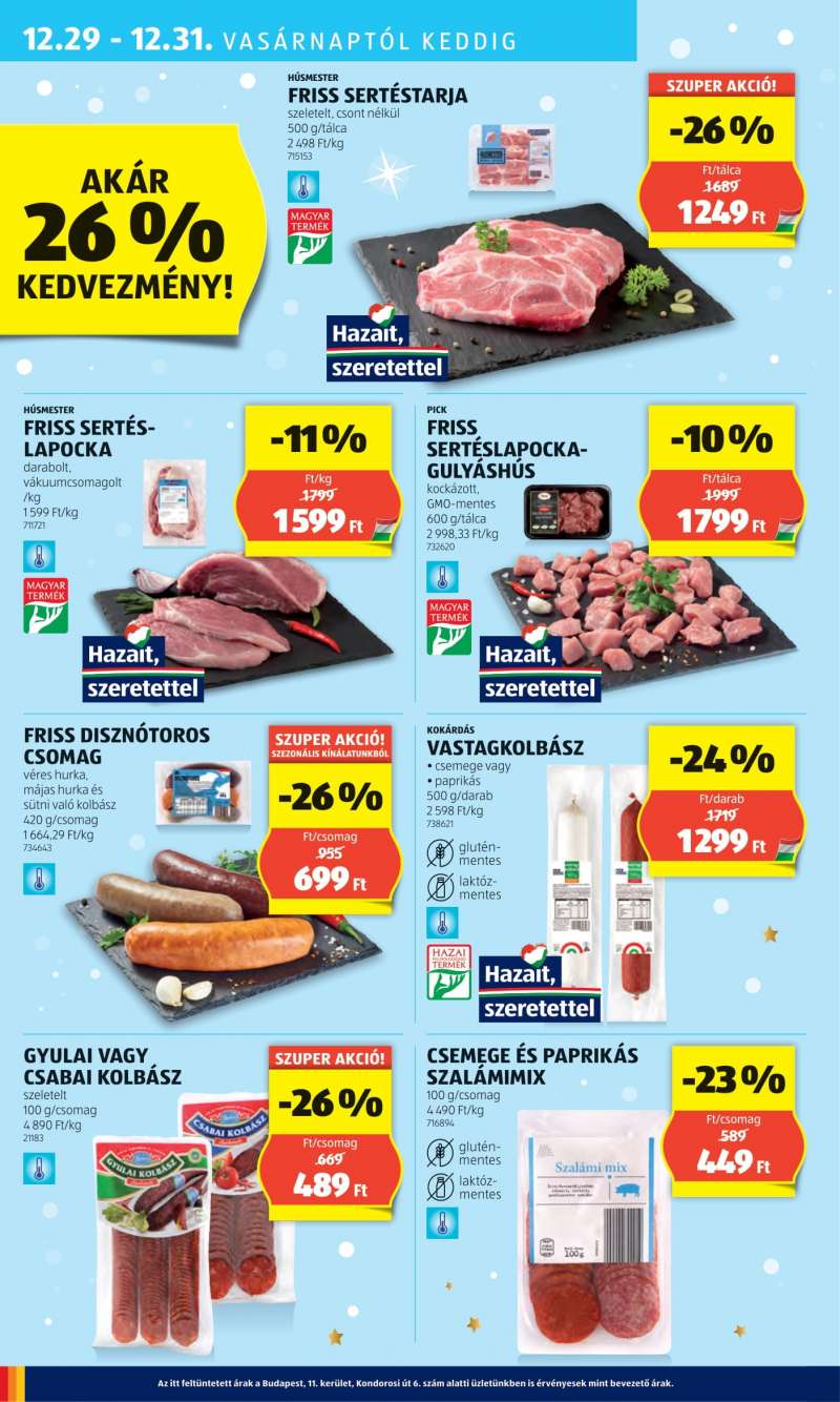 Aldi Akciós Újság 22 oldal