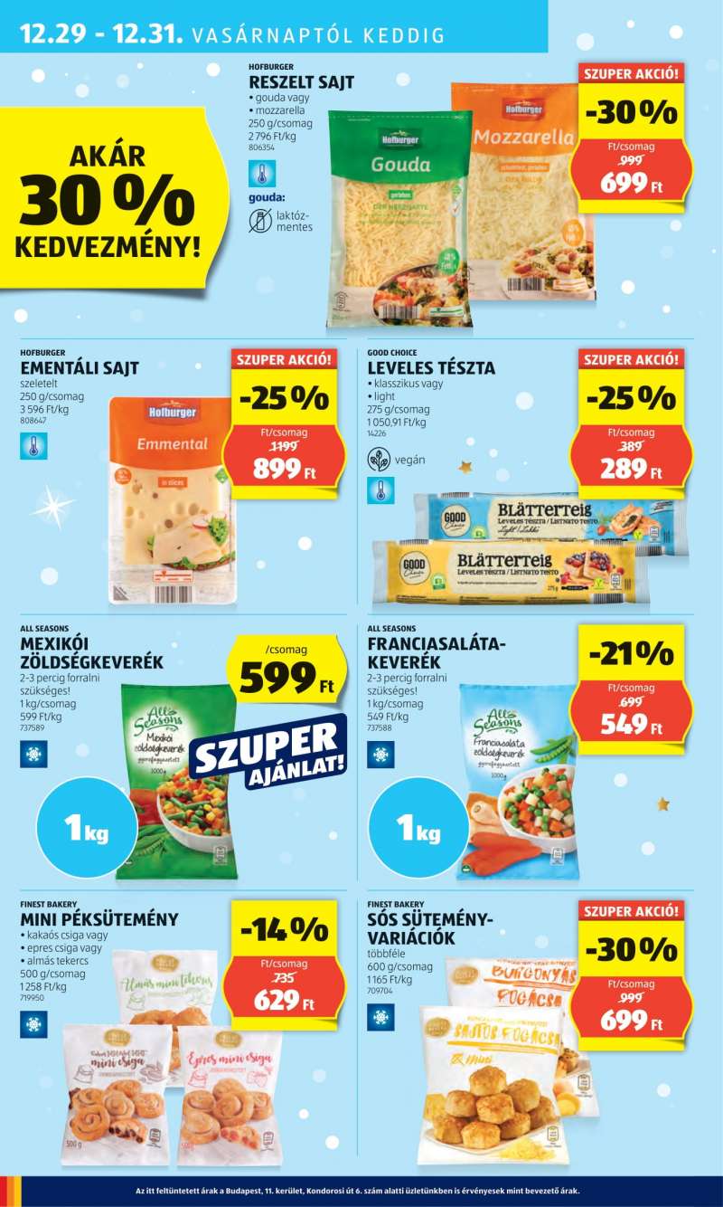 Aldi Akciós Újság 24 oldal