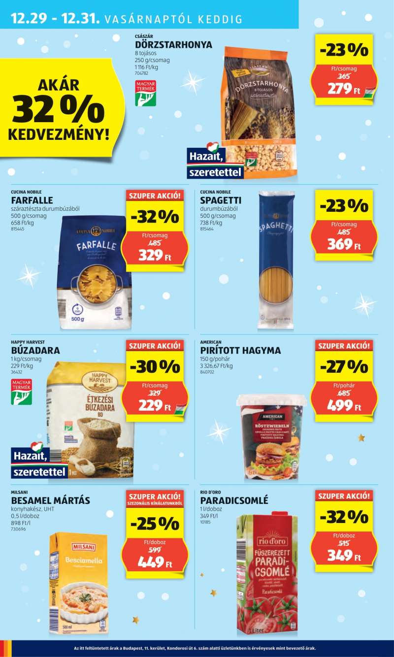 Aldi Akciós Újság 26 oldal