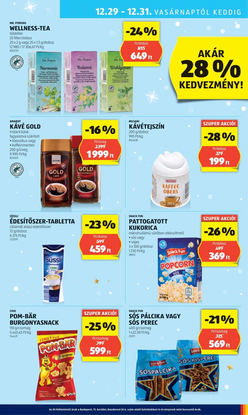 Aldi Akciós Újság 27 oldal