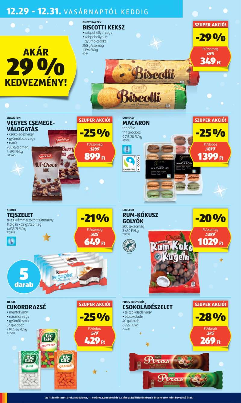 Aldi Akciós Újság 28 oldal