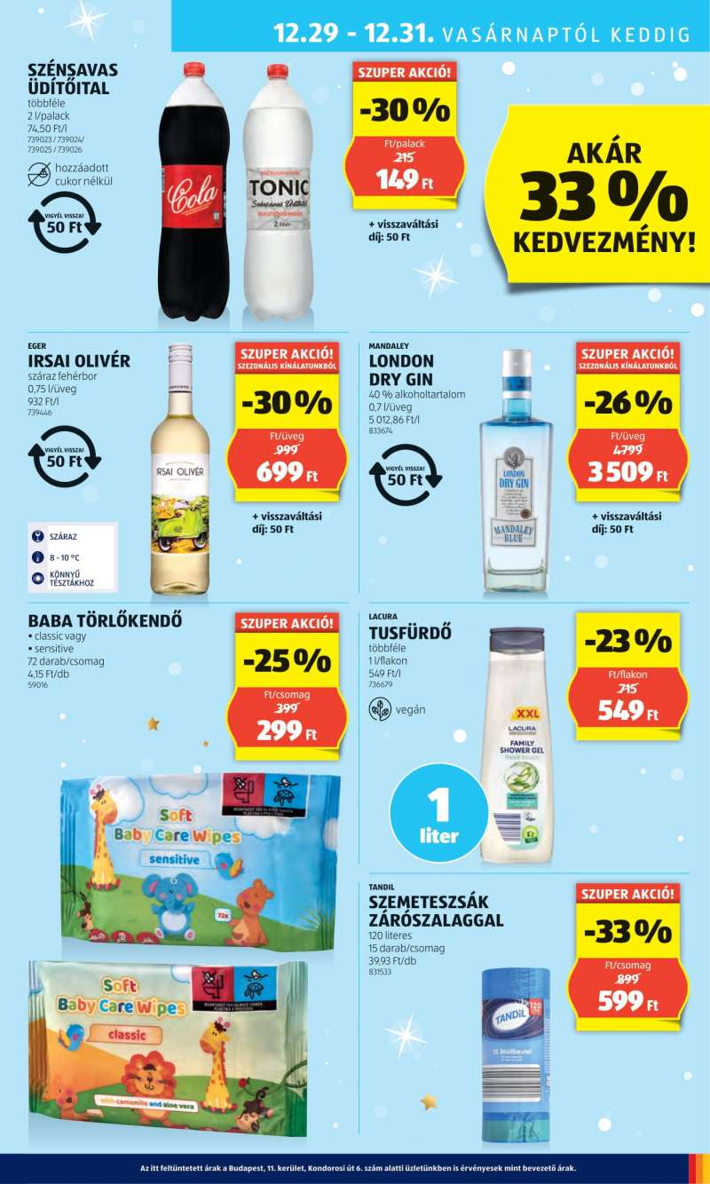 Aldi Akciós Újság 29 oldal