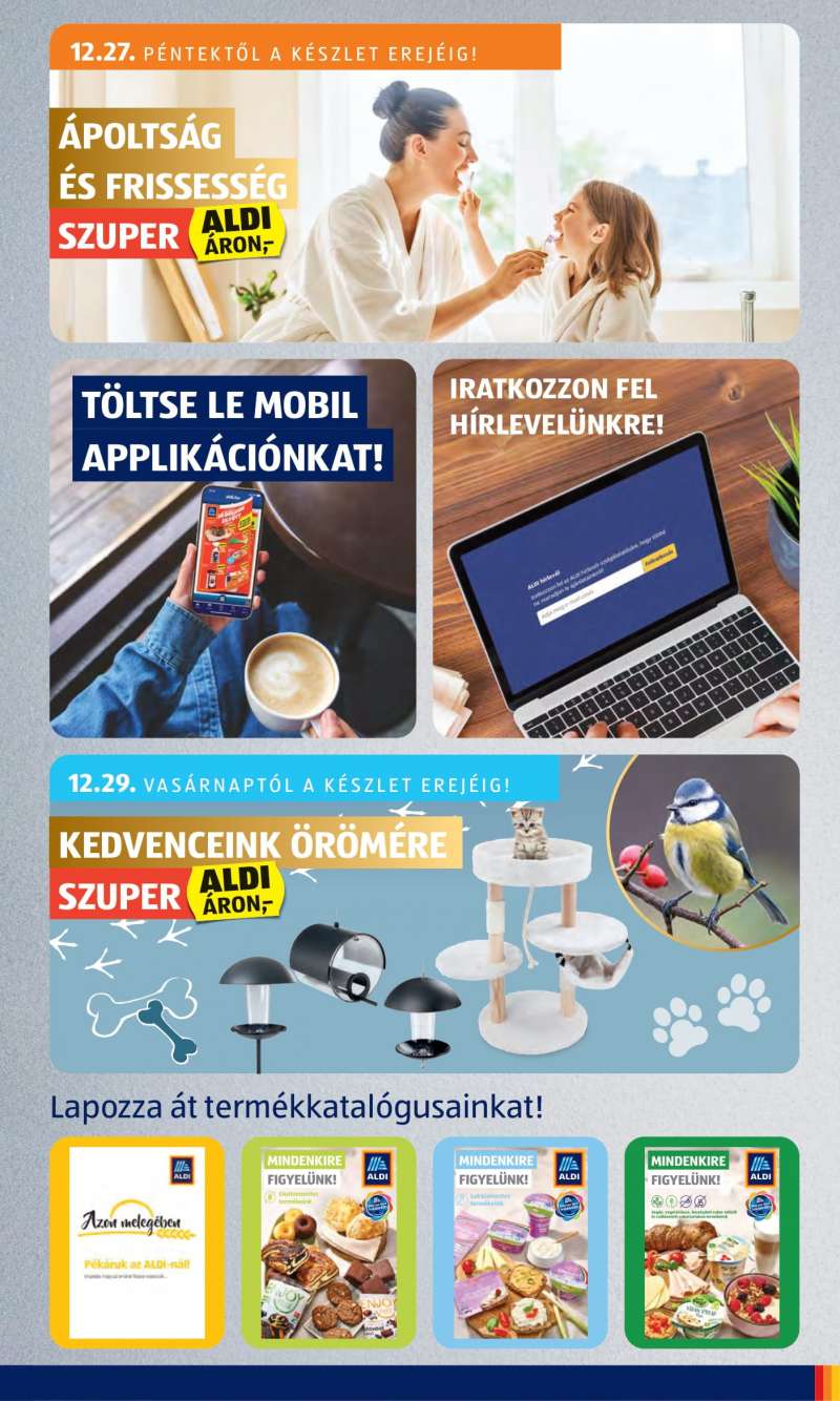 Aldi Akciós Újság 3 oldal