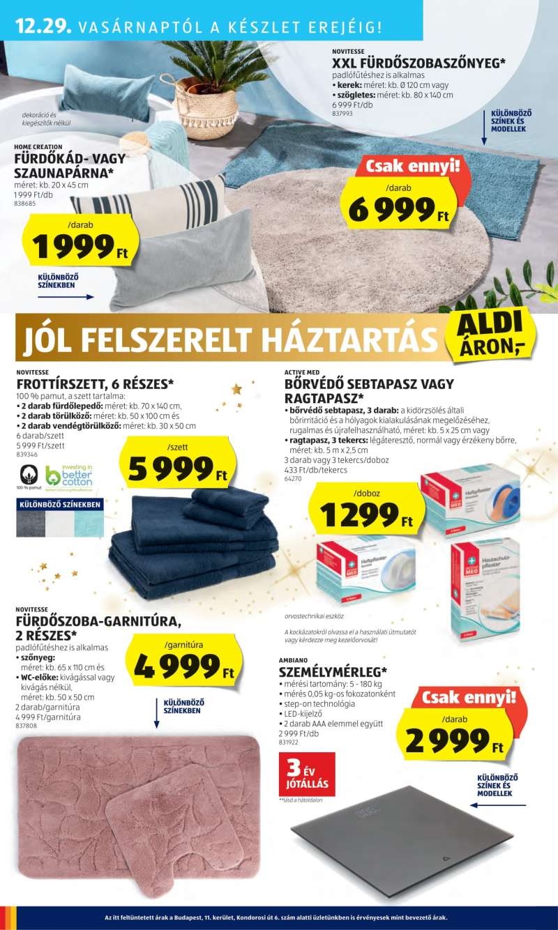 Aldi Akciós Újság 34 oldal