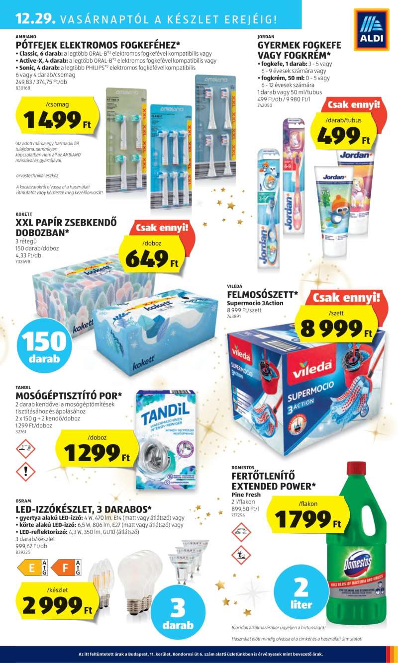 Aldi Akciós Újság 35 oldal