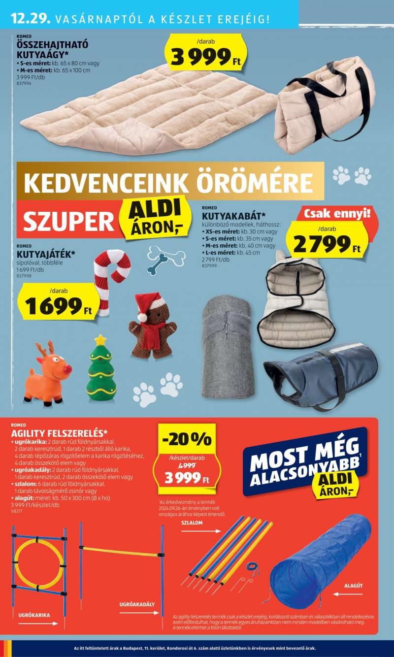 Aldi Akciós Újság 36 oldal