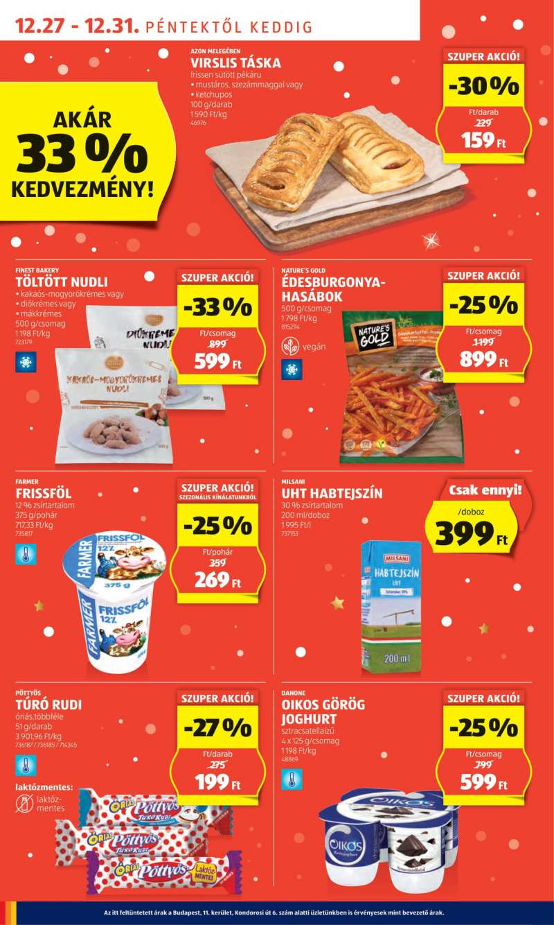 Aldi Akciós Újság 6 oldal