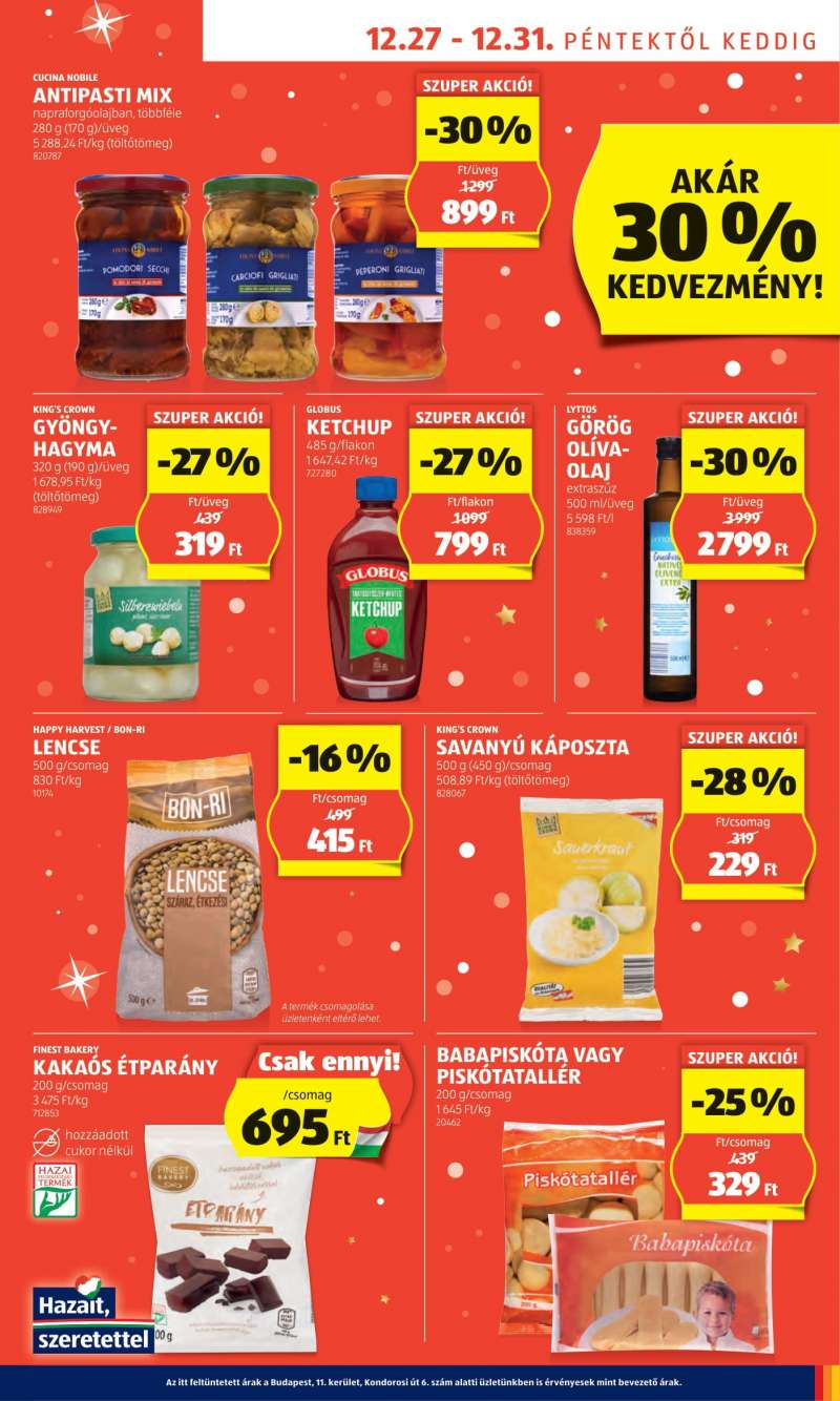 Aldi Akciós Újság 7 oldal