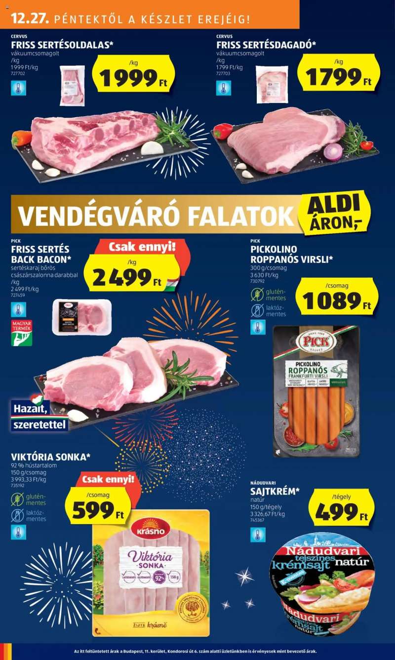 Aldi Akciós újság Aldi 12 oldal