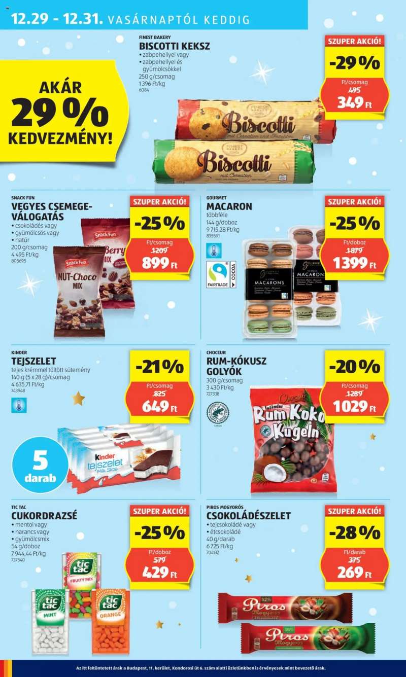 Aldi Akciós újság Aldi 28 oldal