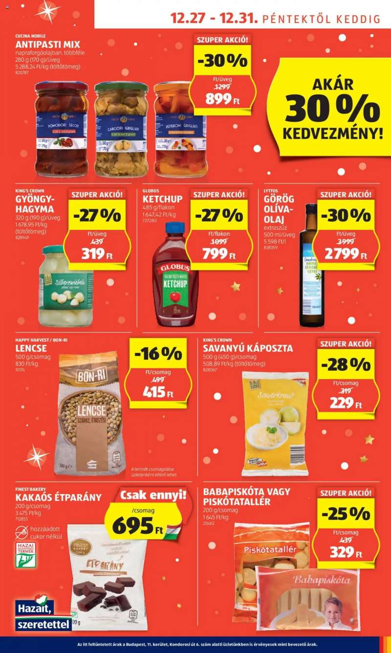 Aldi Akciós újság Aldi 7 oldal