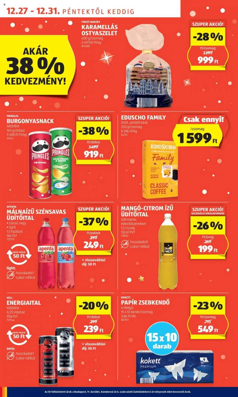 Aldi Akciós újság Aldi 8 oldal