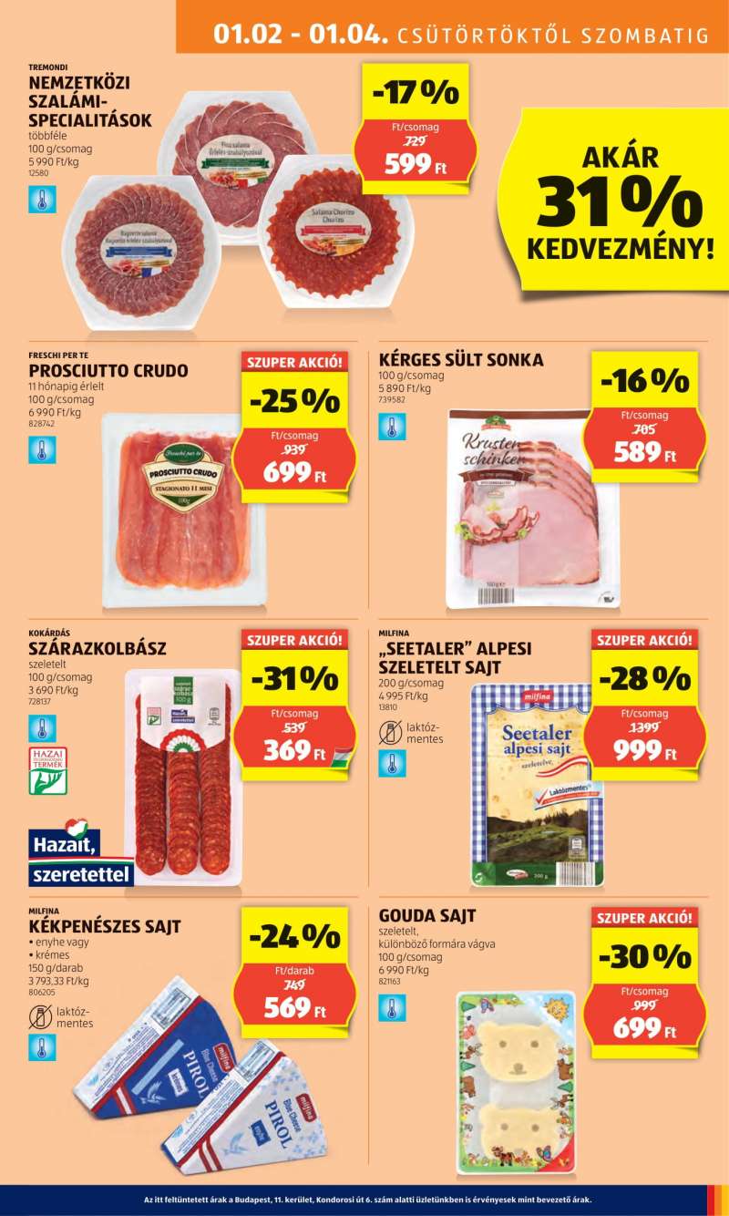 Aldi Akciós Újság 13 oldal