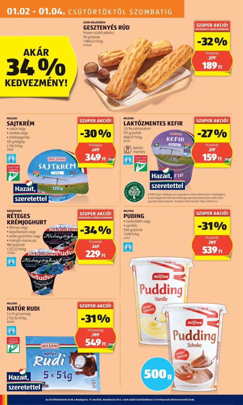 Aldi Akciós Újság 14 oldal