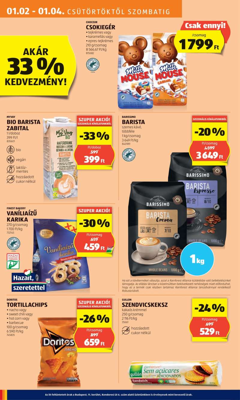 Aldi Akciós Újság 16 oldal