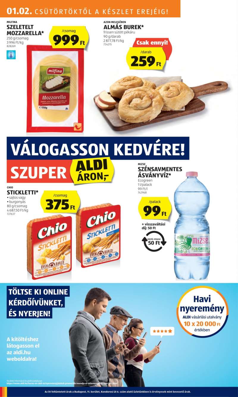 Aldi Akciós Újság 18 oldal