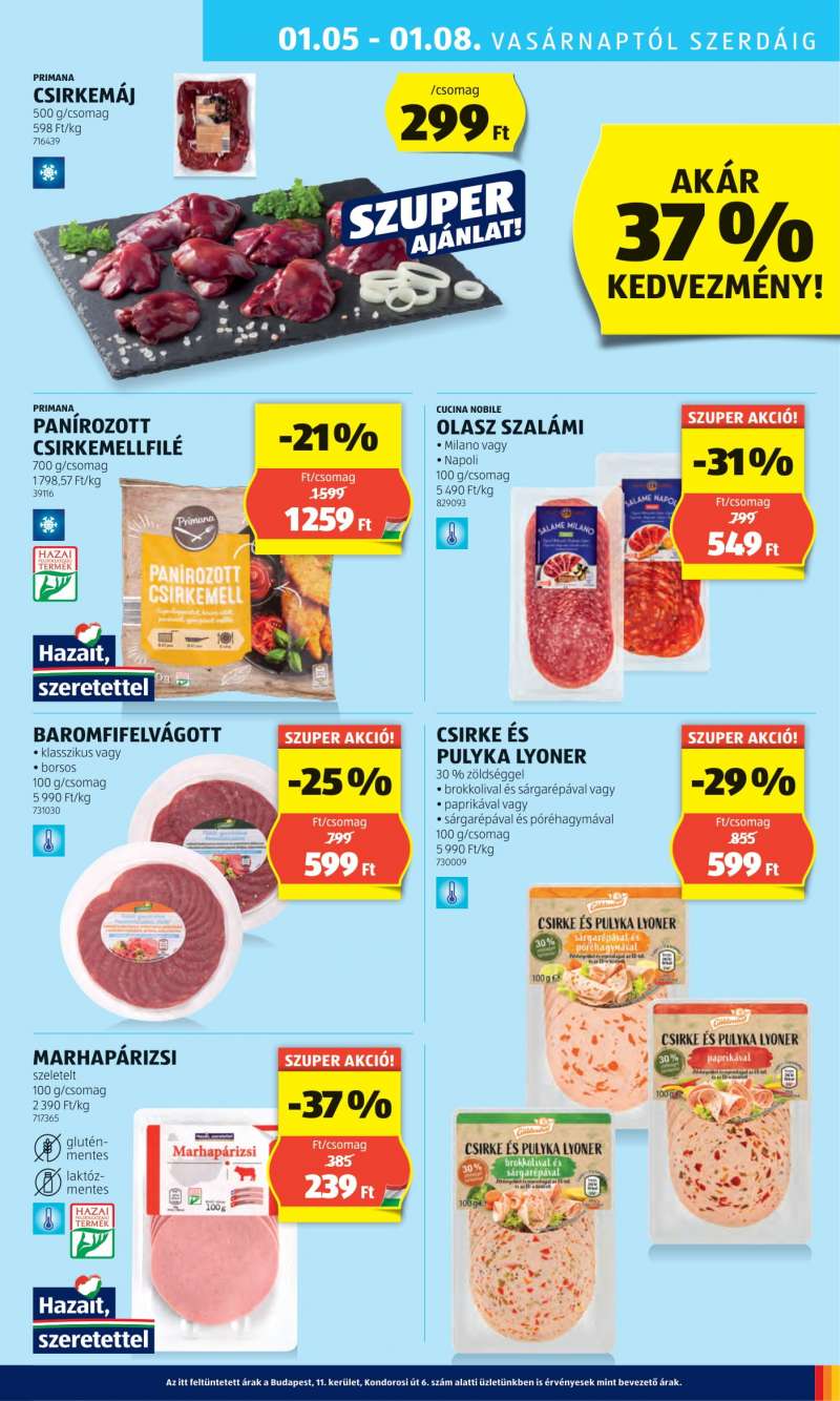 Aldi Akciós Újság 25 oldal