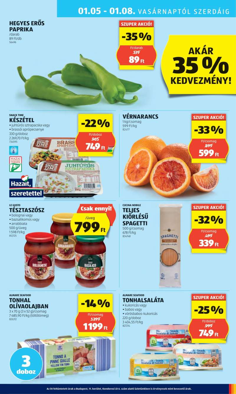 Aldi Akciós Újság 27 oldal