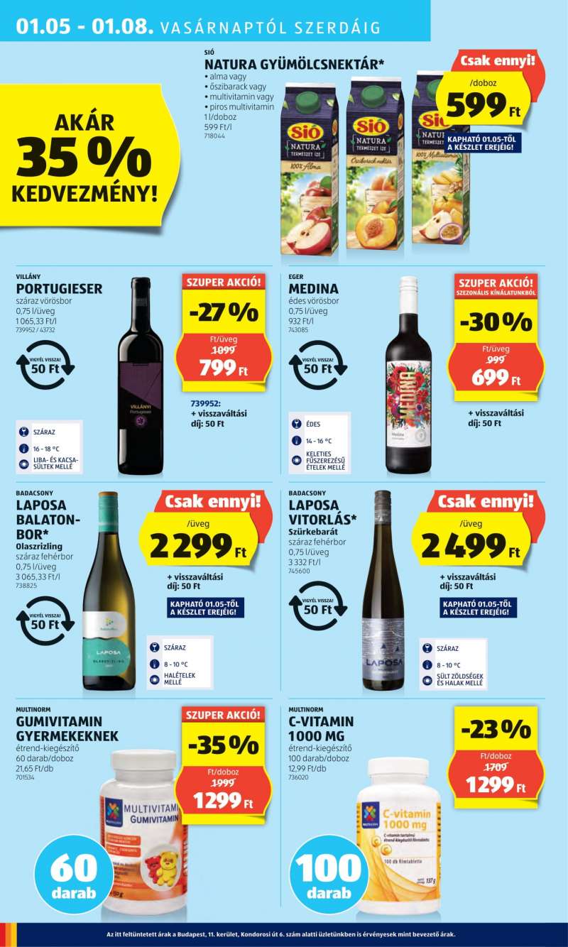 Aldi Akciós Újság 30 oldal