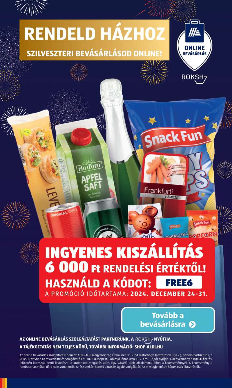 Aldi Akciós Újság 32 oldal