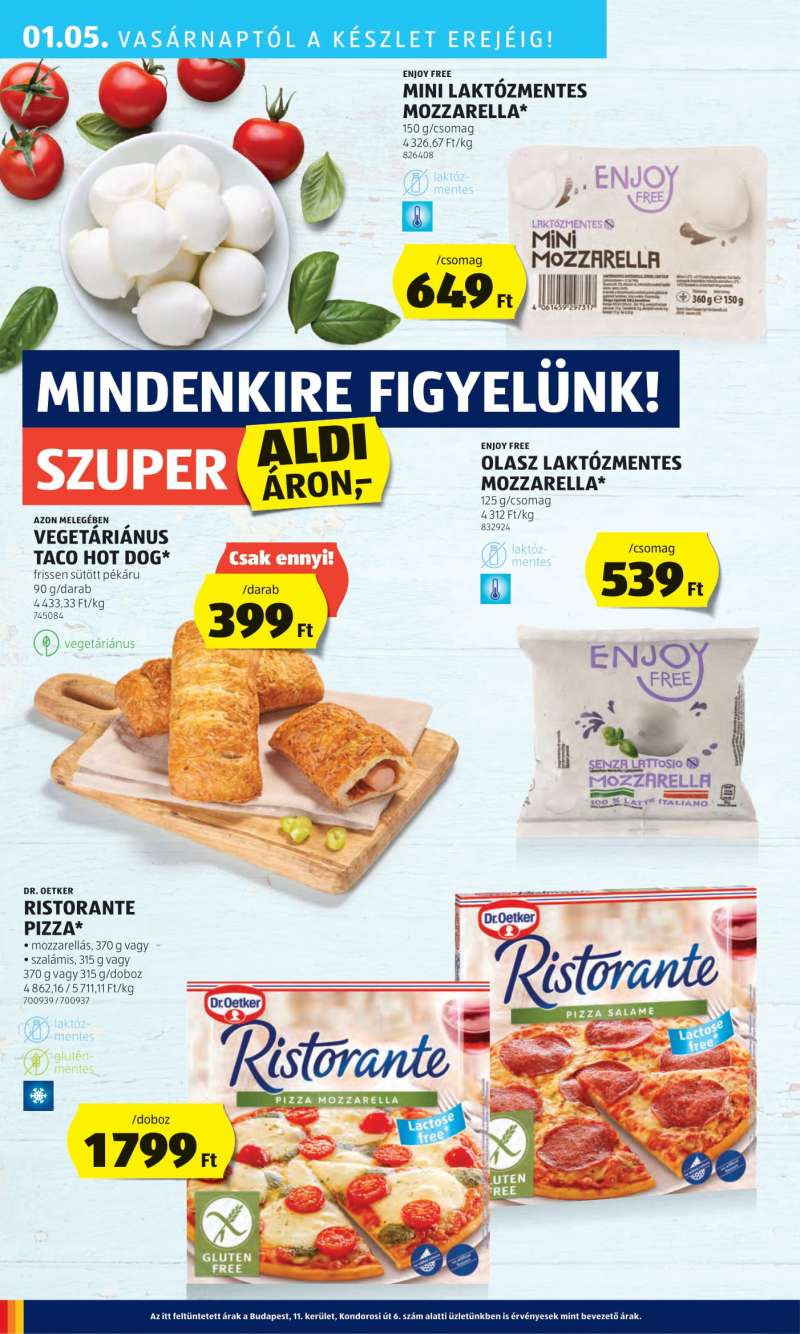 Aldi Akciós Újság 38 oldal