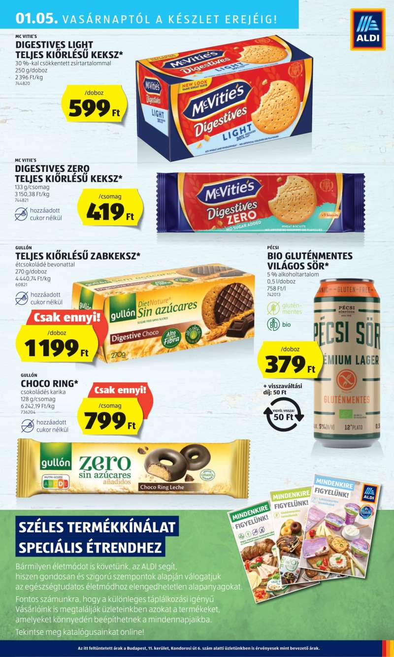 Aldi Akciós Újság 39 oldal