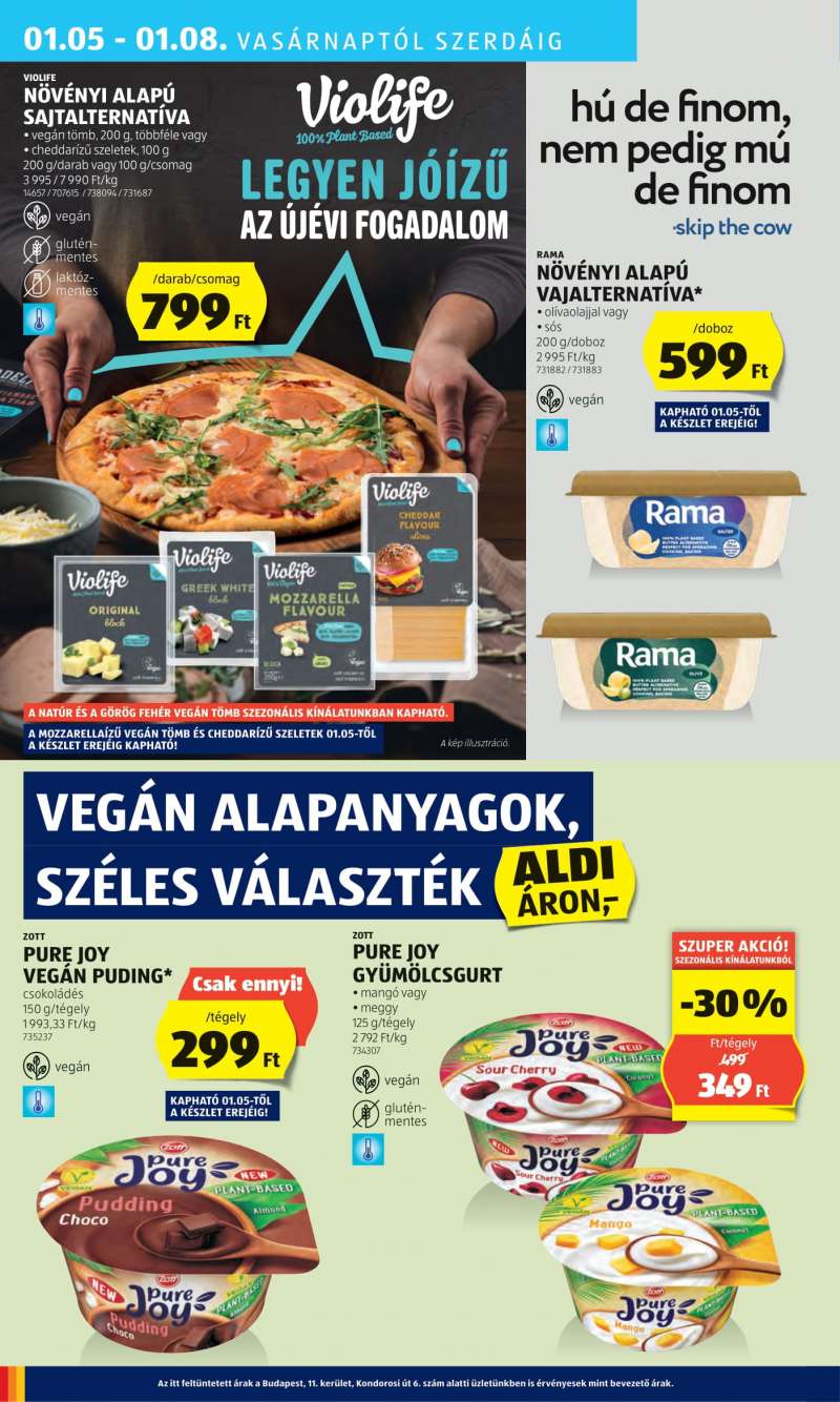 Aldi Akciós Újság 40 oldal