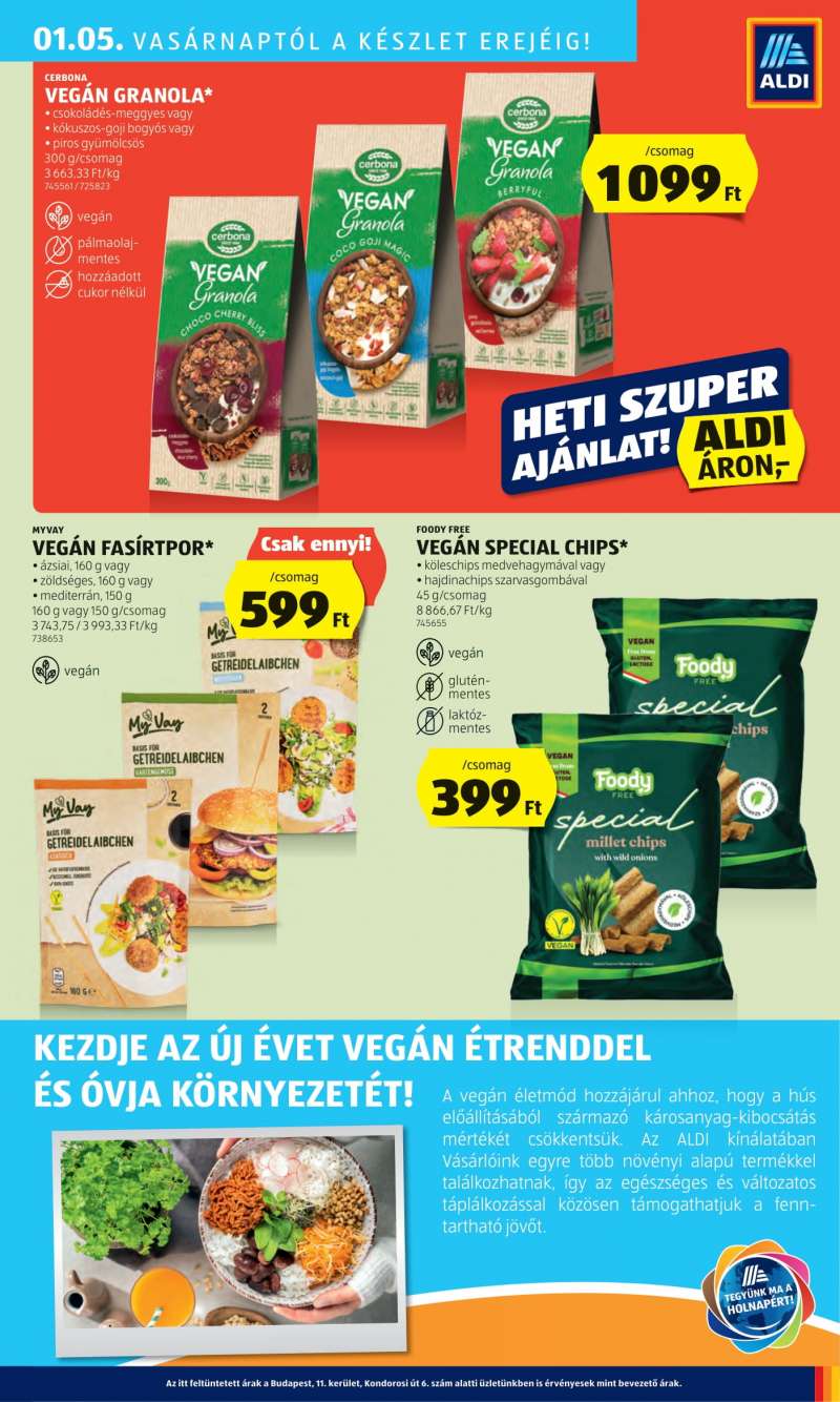 Aldi Akciós Újság 41 oldal