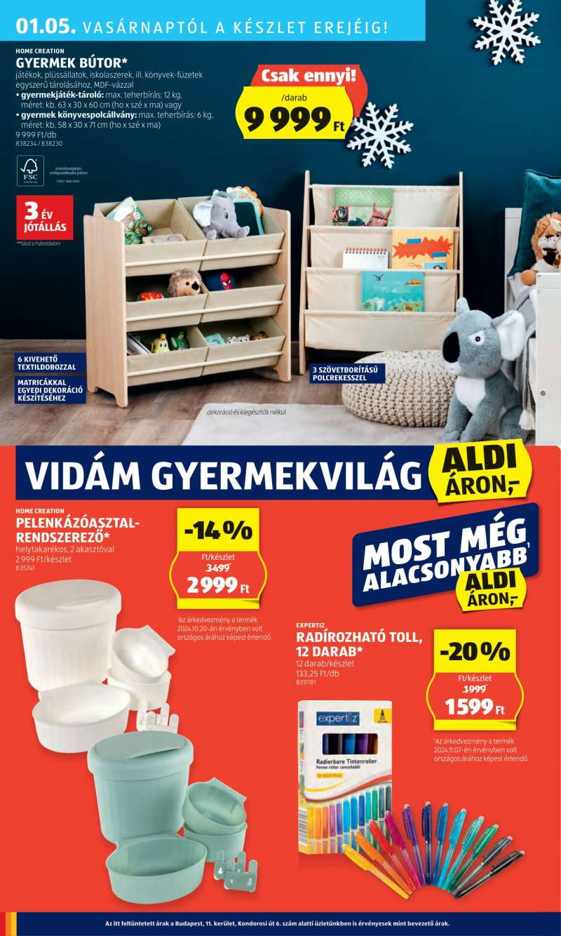 Aldi Akciós Újság 42 oldal