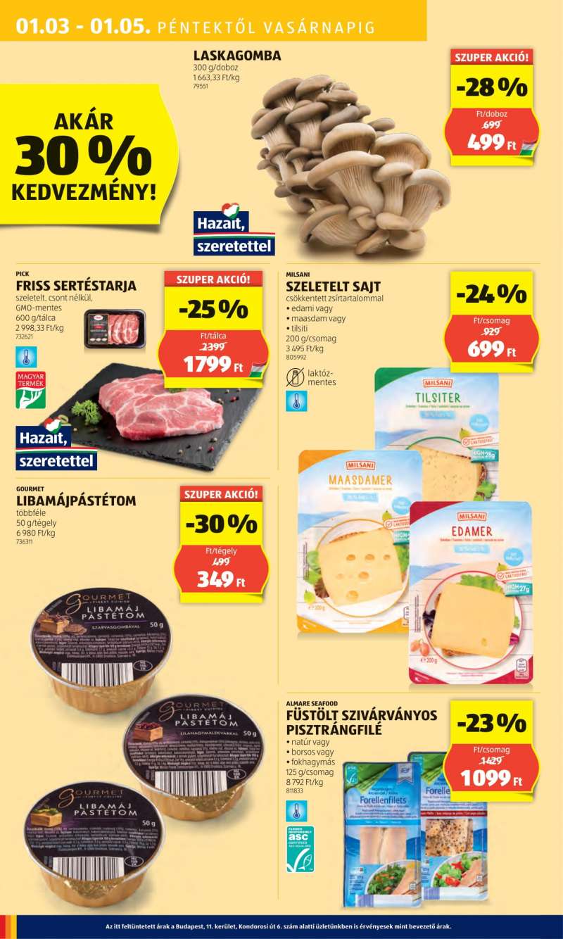 Aldi Akciós Újság 46 oldal