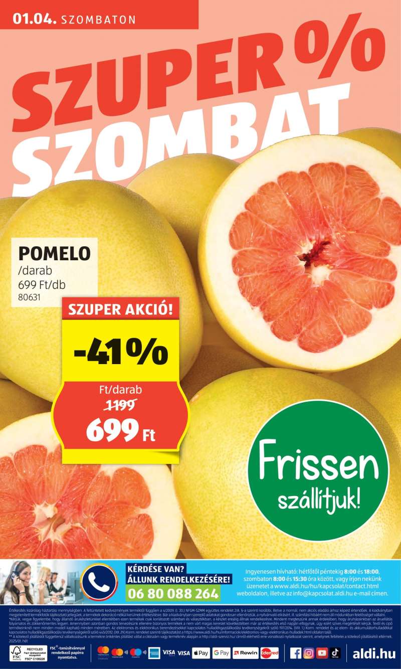 Aldi Akciós Újság 48 oldal