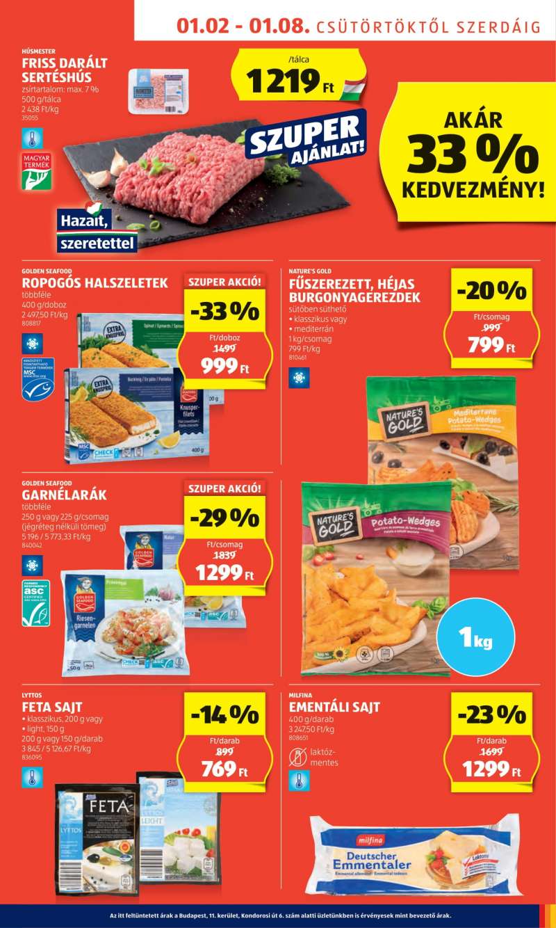 Aldi Akciós Újság 5 oldal