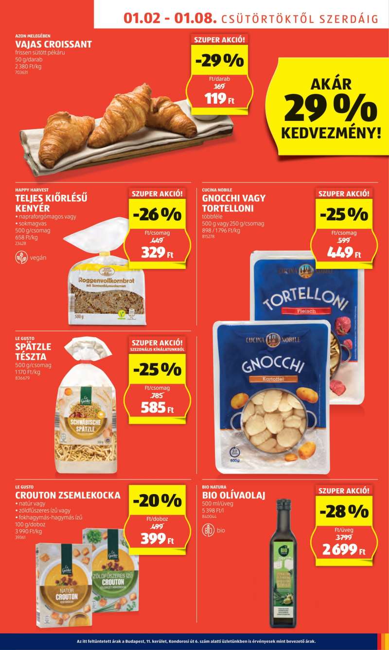 Aldi Akciós Újság 7 oldal