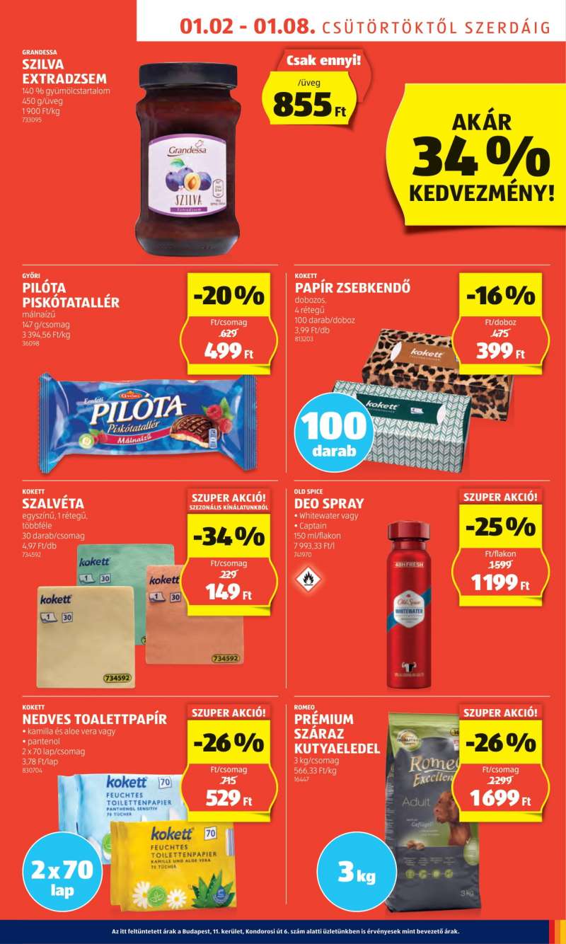 Aldi Akciós Újság 9 oldal