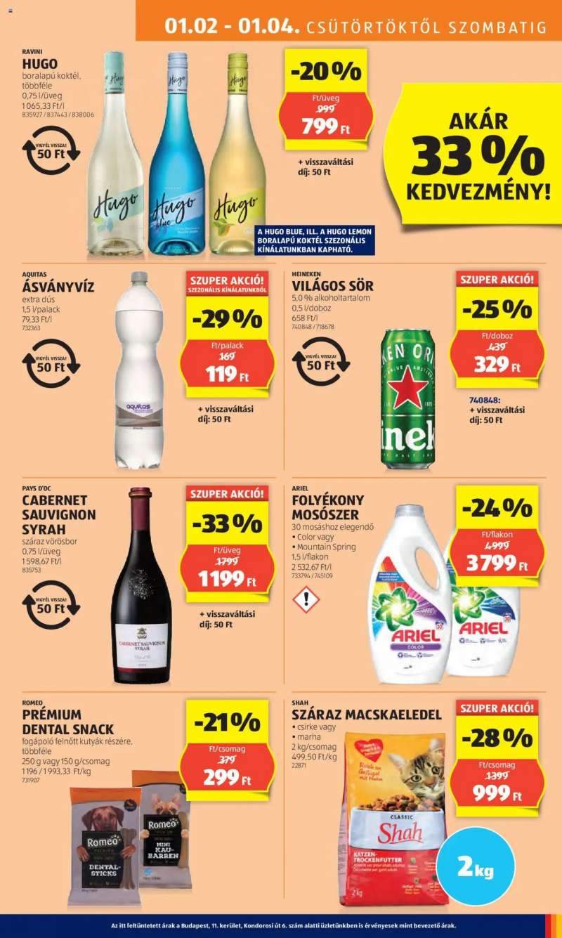 Aldi Akciós újság Aldi 17 oldal