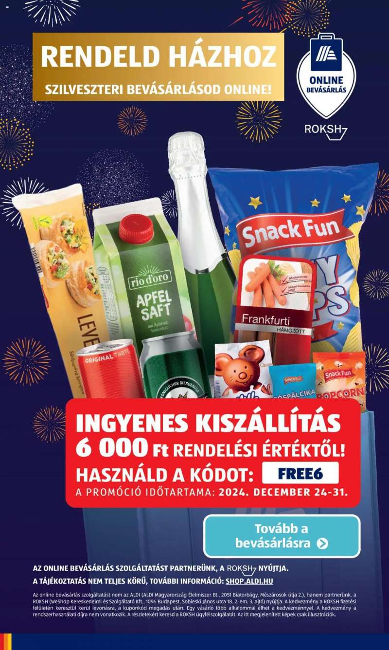 Aldi Akciós újság Aldi 32 oldal