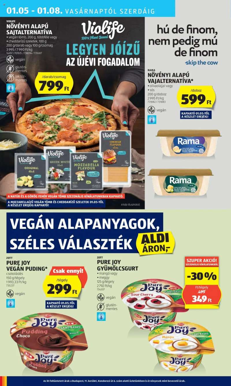 Aldi Akciós újság Aldi 40 oldal