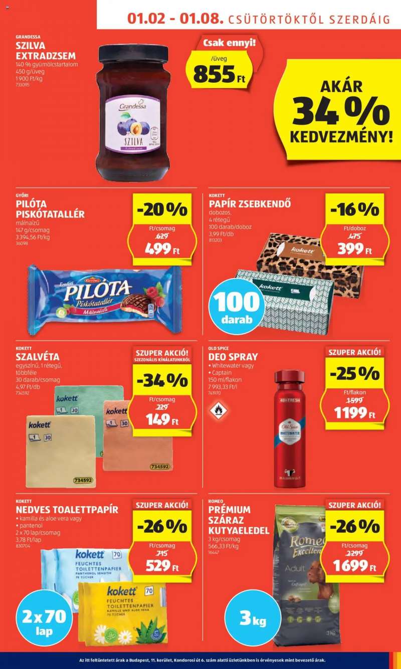 Aldi Akciós újság Aldi 9 oldal