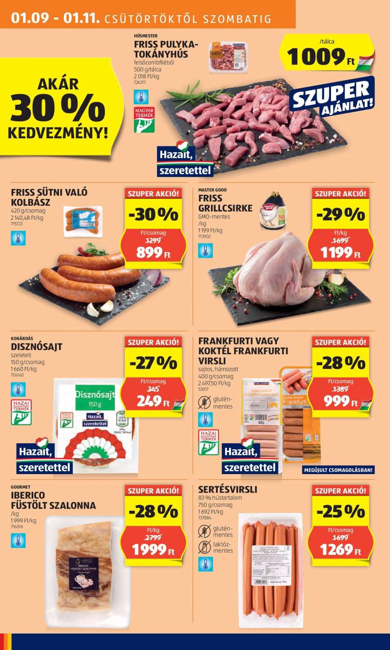 Aldi Akciós Újság 12 oldal