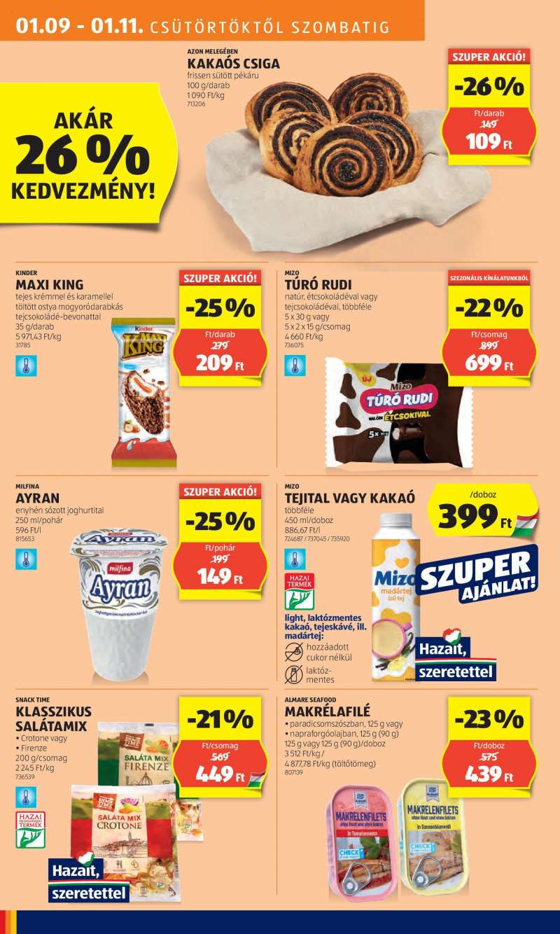 Aldi Akciós Újság 14 oldal