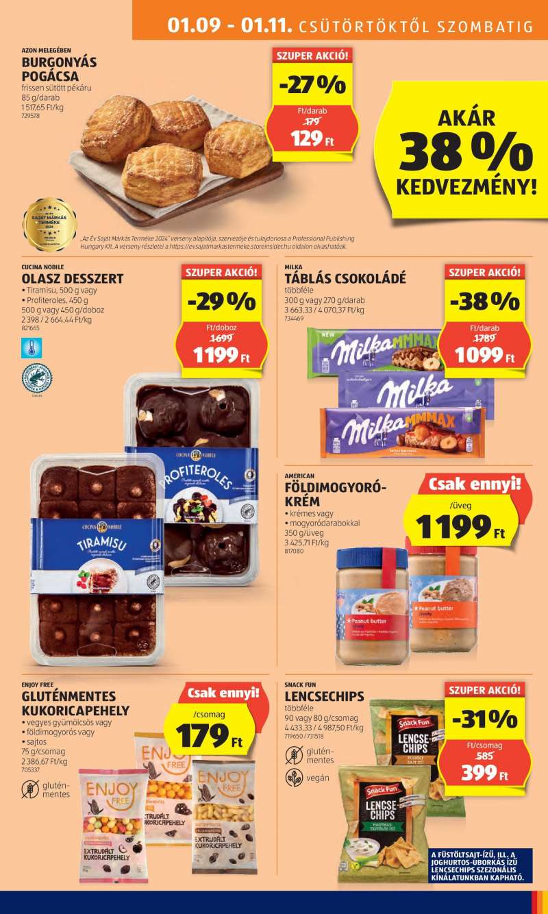 Aldi Akciós Újság 15 oldal