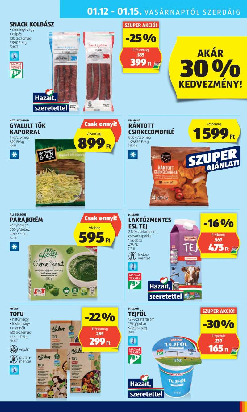 Aldi Akciós Újság 31 oldal