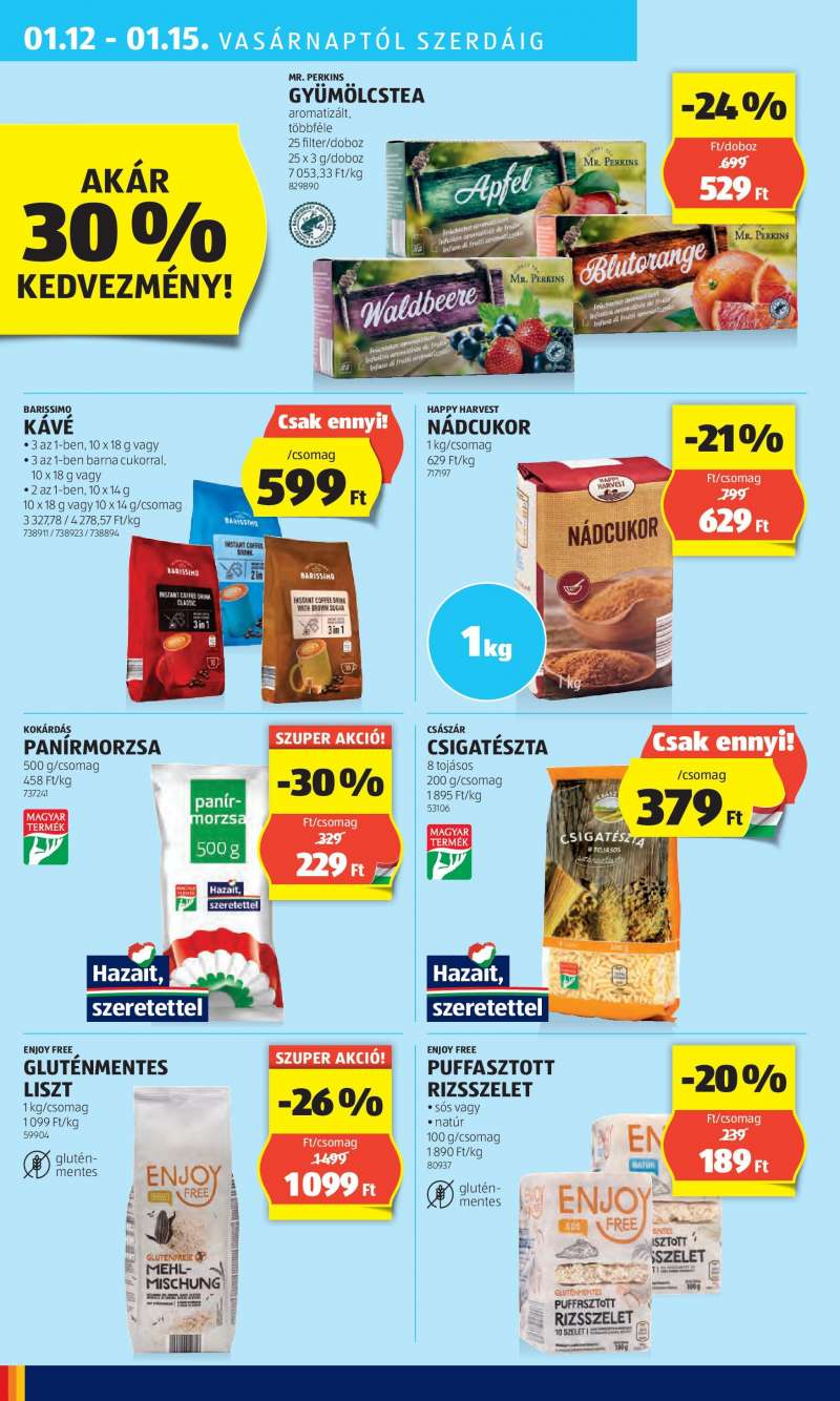 Aldi Akciós Újság 34 oldal