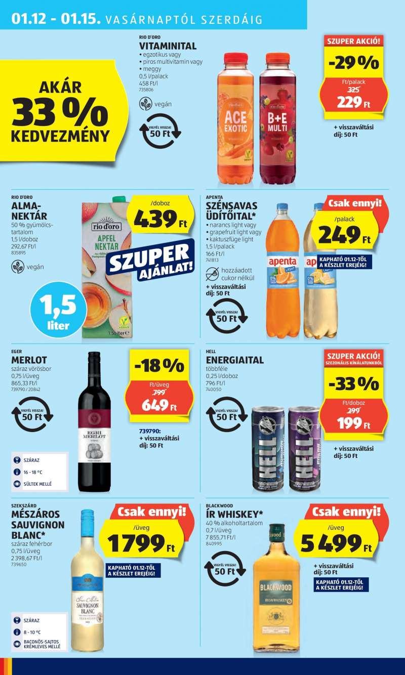 Aldi Akciós Újság 36 oldal