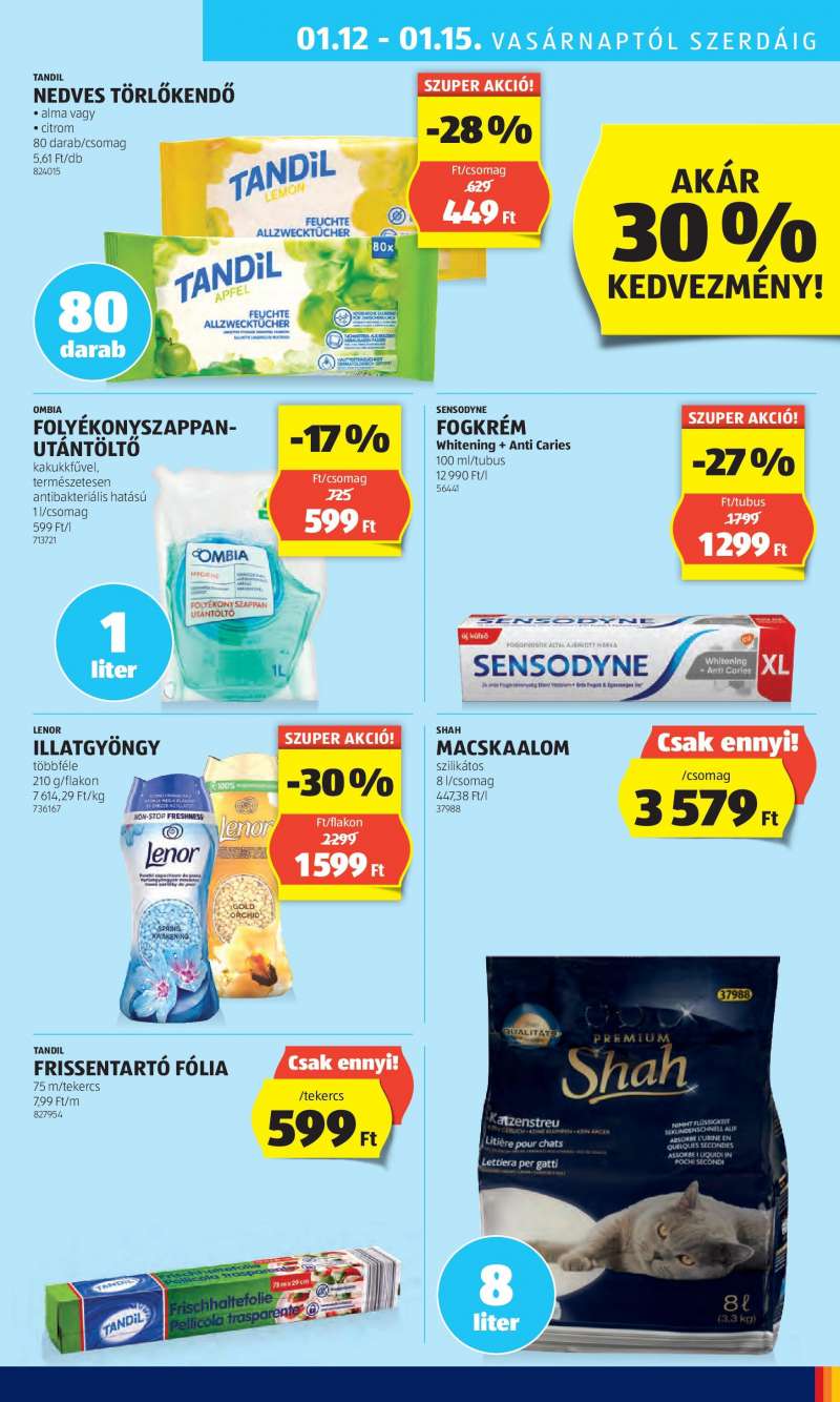 Aldi Akciós Újság 37 oldal