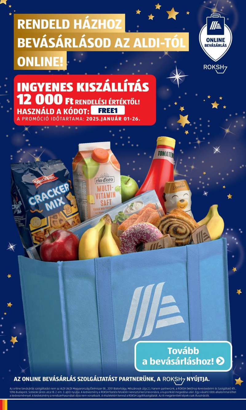 Aldi Akciós Újság 38 oldal